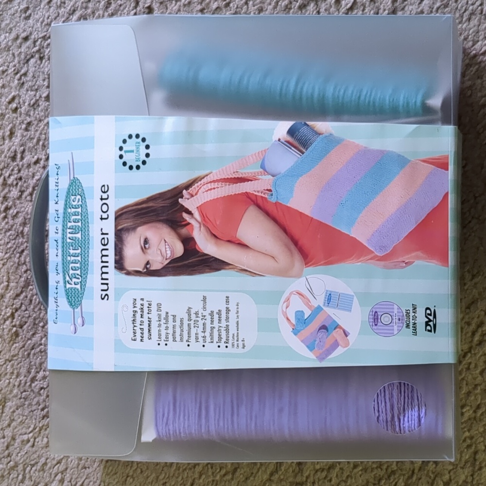 Knit This Summer Tote Kit